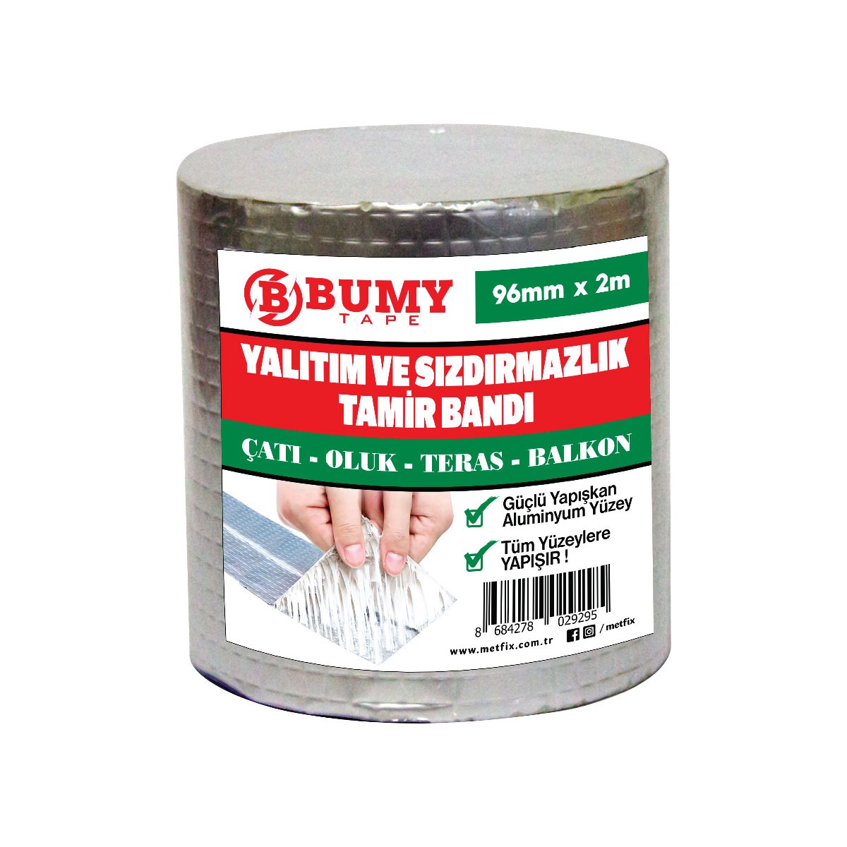 BUMY MFX9295 YALITIM VE SIZDIRMAZLIK TAMIR BANDI 96 MM X 2 MT